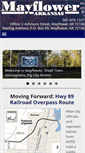 Mobile Screenshot of cityofmayflower.com